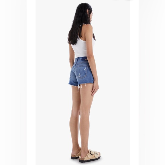 MOTHER Tomcat Kick Fray Shorts - Picture 3 of 7